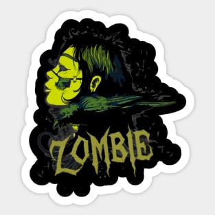 The Beautiful Child Zombie Sticker